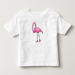 Flamingo with High heels Toddler T-Shirt
