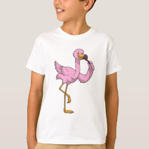 Flamingo with Lipstick T-Shirt