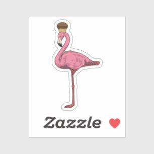 Flamingo with Muffin