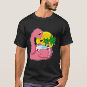 Flamingo with Pool T-Shirt