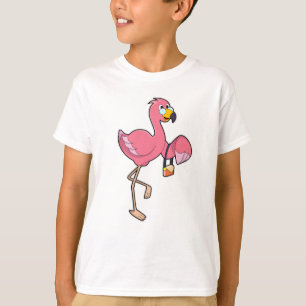 Flamingo with Purse T-Shirt