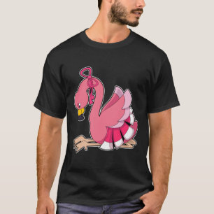 Flamingo with Ribbon T-Shirt