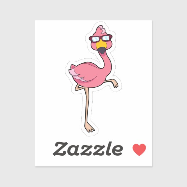 Flamingo with Sunglasses (Sheet)