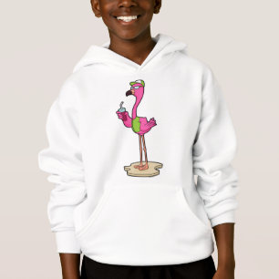 Flamingo with Sunglasses & Cap