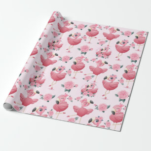 Flamingo Wrapping Paper