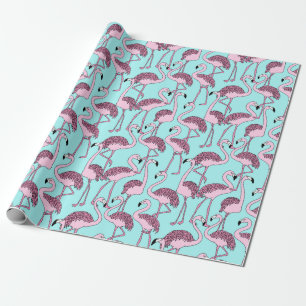 Flamingo Wrapping Paper