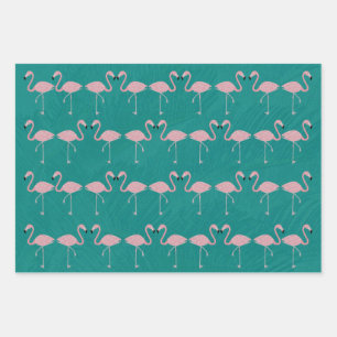 Flamingo Wrapping Paper Sheets