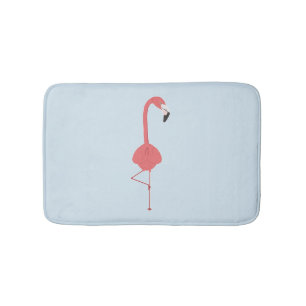 FLAMINGO YOGA BATH MAT