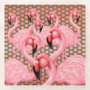 Flamingoes on Parade Coaster