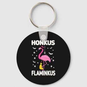 Flamingoo   Honkus Flaminkus Halloween Flamingoo Key Ring