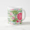 Flamingos And Stripes | Monogram