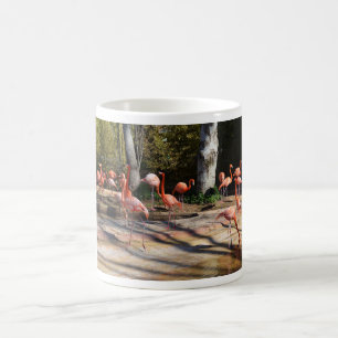 Flamingos animal coffee mug