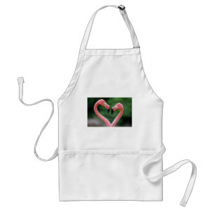 Flamingos apron
