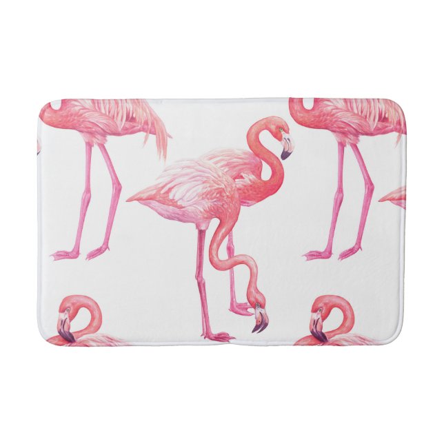 Flamingos Bath Mat (Front)