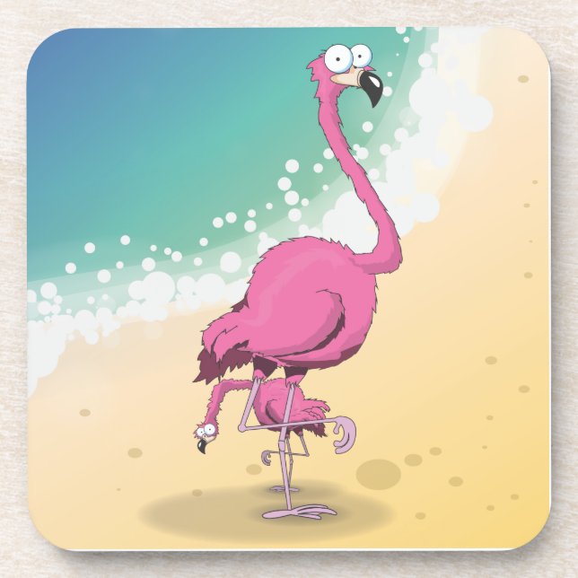 Flamingos Coaster (Front)