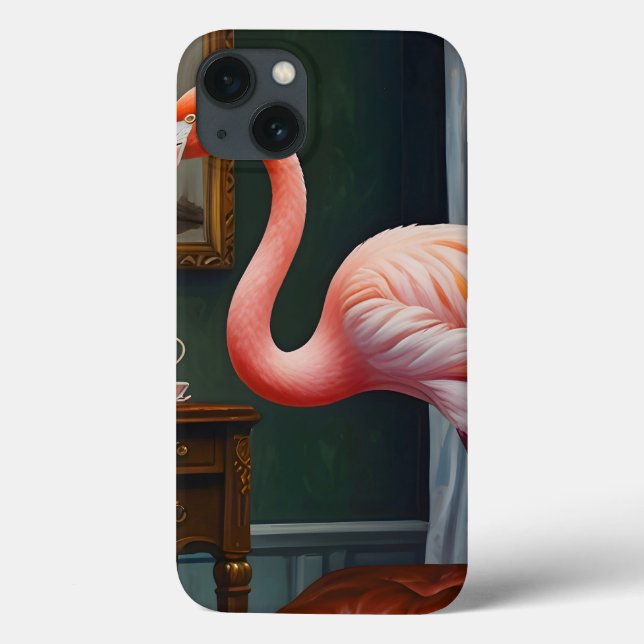 Flamingo's Cosy Corner Case-Mate iPhone Case (Back)