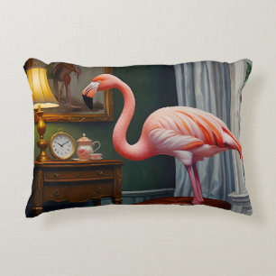 Flamingo's Cosy Corner Decorative Cushion