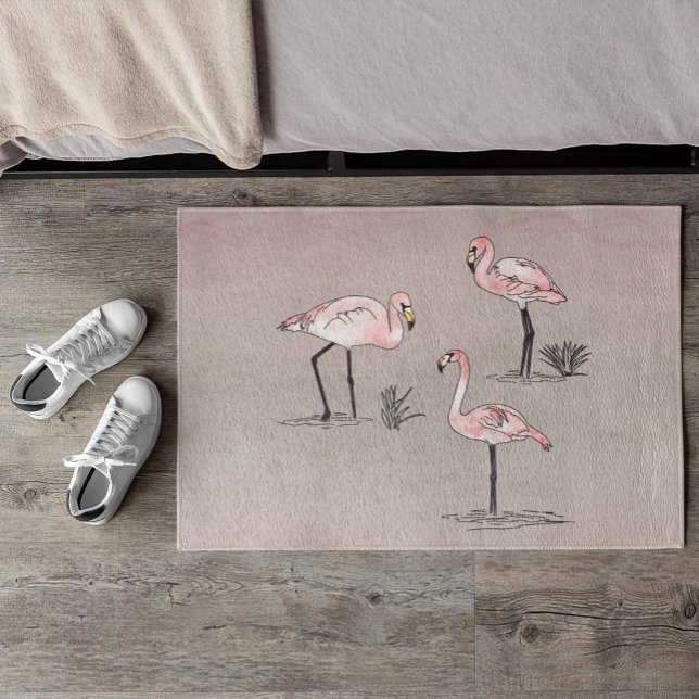 Flamingos Doormat (Creator Uploaded)