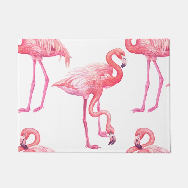Flamingos Doormat (Front)
