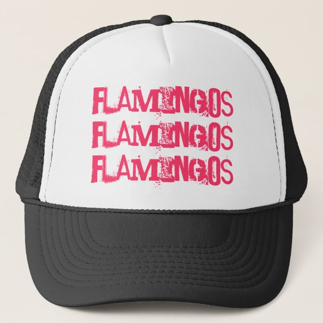 Flamingos Fab Trucker Hat (Front)