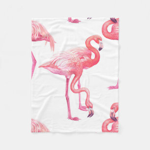 Flamingos Fleece Blanket