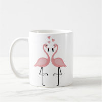 Flamingos in love Coffee Mug