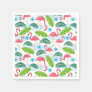Flamingos in Paradise Napkins