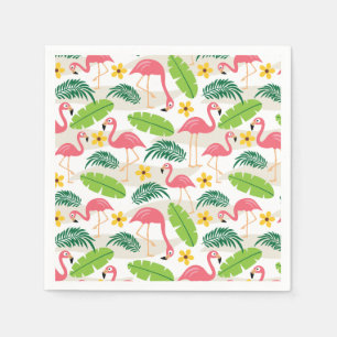 Flamingos in Paradise Napkins