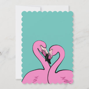 Flamingos Invitation