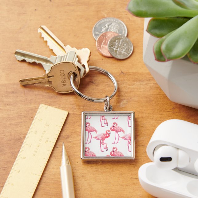 Flamingos Keychain (Desk)