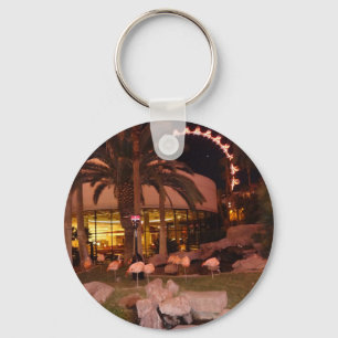 Flamingos, Las Vegas Keychain