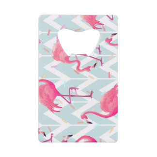 Flamingos Light Grey: Vintage Tropical.