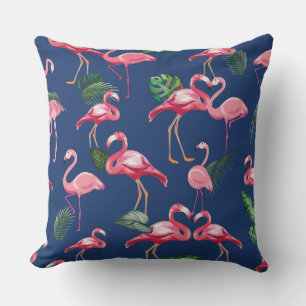 Flamingos Love Pattern 2 Cushion