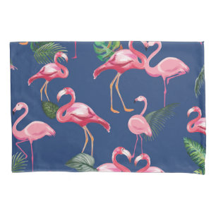Flamingos Love Pattern 2 Pillowcase