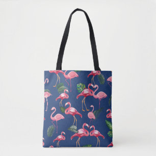 Flamingos Love Pattern 2 Tote Bag