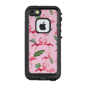 Flamingos Love Pattern 5 LifeProof FRÄ’ iPhone SE/5/5s Case