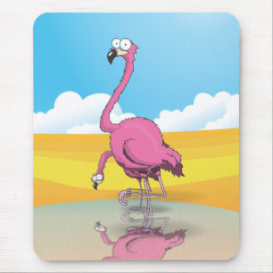 Flamingos Mouse Pad