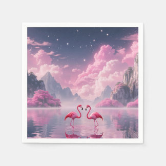 Flamingos Napkin