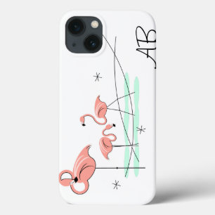 Flamingos Ocean Trio 'Monogram' iPad Mini case