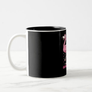 Flamingos People Should Stop Expecting Normal Two-Tone Coffee Mug