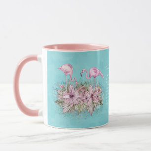 FLAMINGOS Personalised Mug