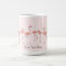 Flamingos Pink Line 'Text' mug