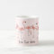 Flamingos Pink Line 'Text' mug