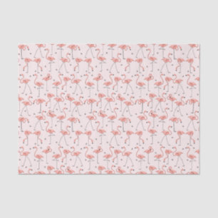 Flamingos Pink tissue paper