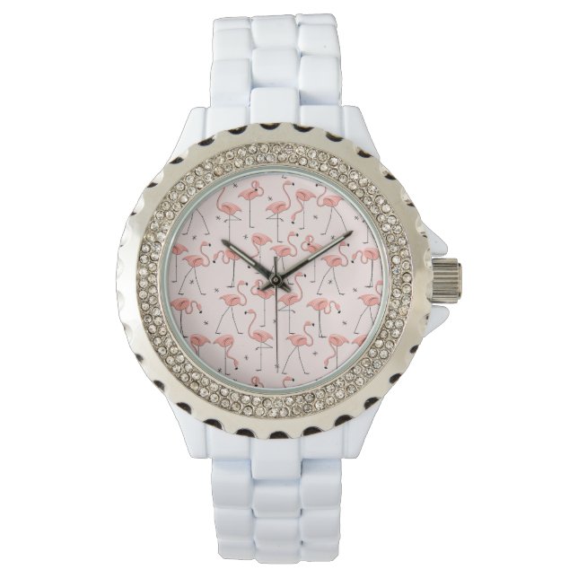 Flamingos Pink Trio 2 watch (Front)