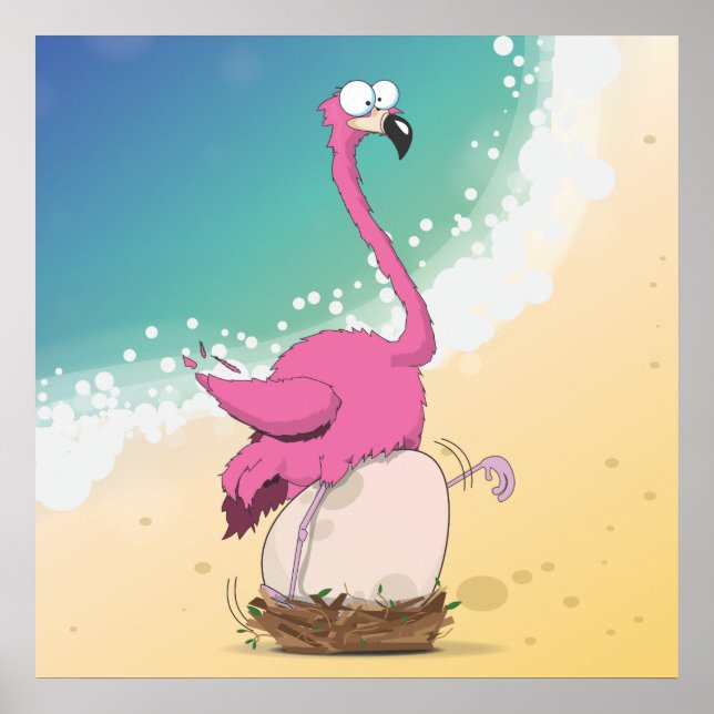Flamingos Poster (Front)