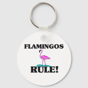 FLAMINGOS Rule! Key Ring