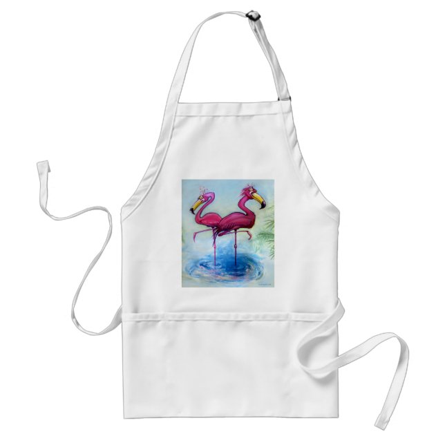 flamingos standard apron (Front)
