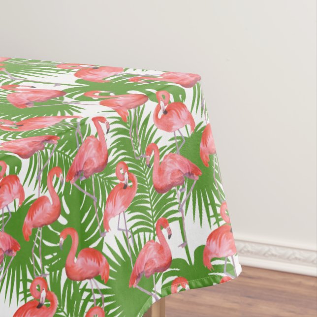 Flamingos   tablecloth (In Situ)