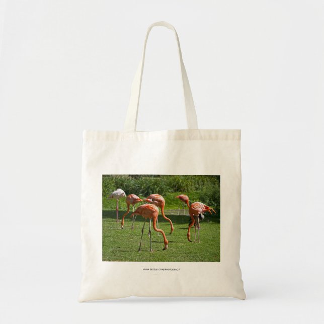 Flamingos Tote Bag (Front)